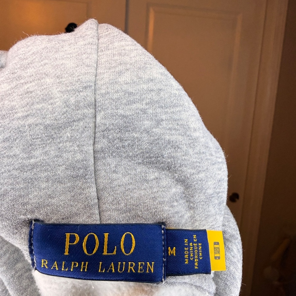 Polo Ralph  Lauren Bear Hoodie Men’s size Medium - Picture 4 of 7